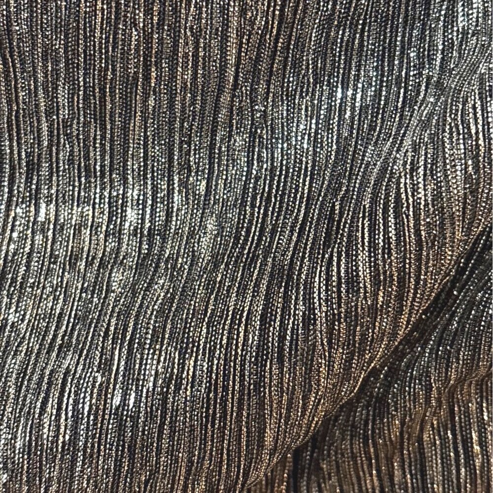 NWT Sweet Storm Silver Metallic and Black Jumpsuit Med Holiday Party Formal - Picture 6 of 10